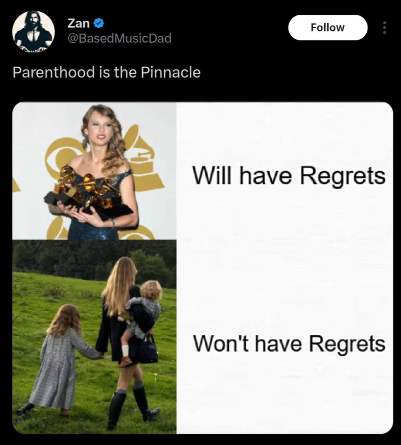 screenshot - Zan> Parenthood is the Pinnacle Will have Regrets Won't have Regrets